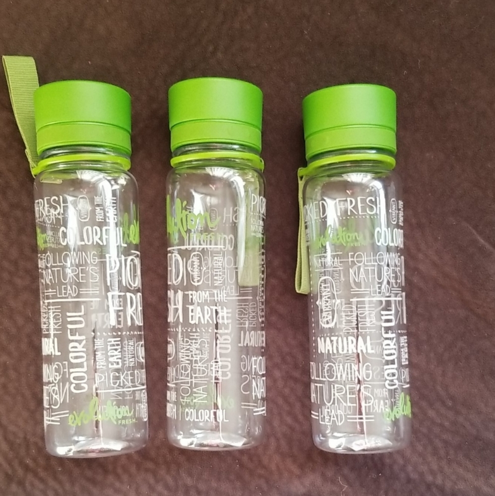3 WATER BOTTLES FOR 18